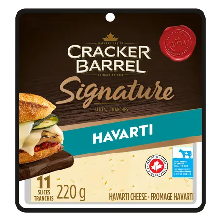 Signature Havarti Cheese 11 Slices 220 g