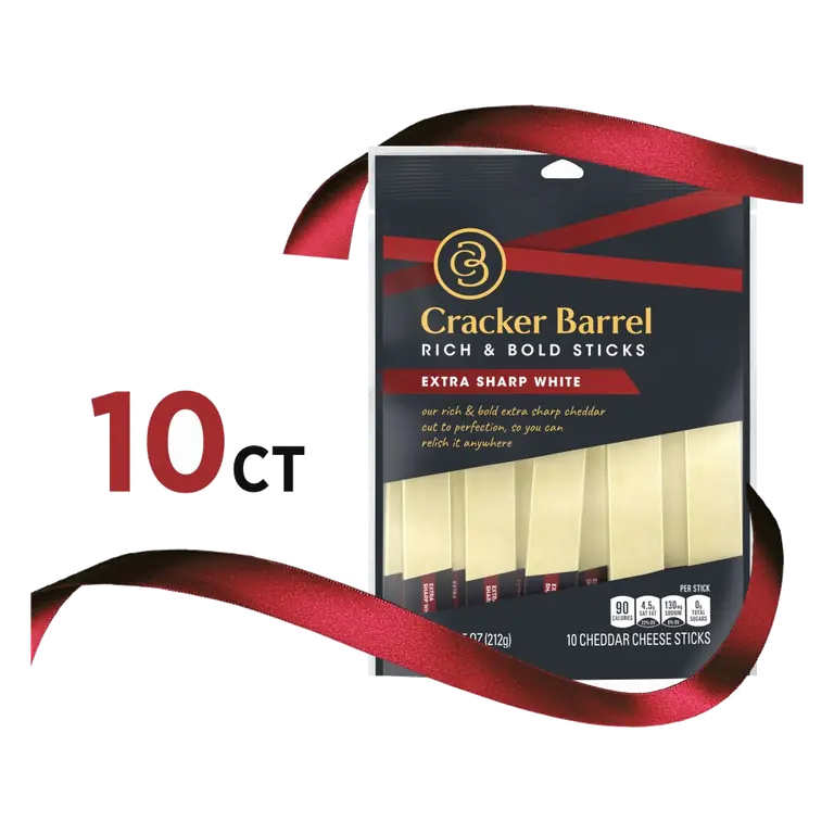Extra Sharp White Cheddar Cheese Sticks