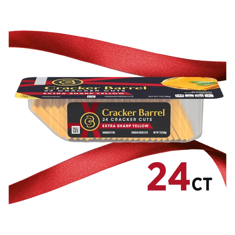Extra Sharp Yellow Cheddar Cheese Cuts