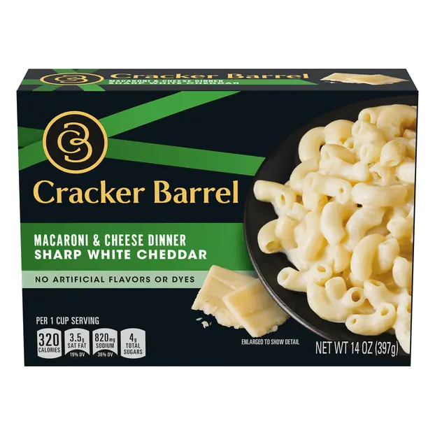 Sharp White Cheddar Macaroni & Cheese Dinner