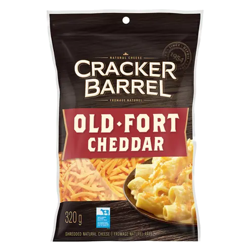 Shredded Cheese Old Cheddar 320 g