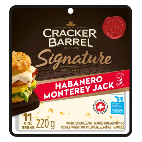 Signature Habanero Monterey Jack Cheese 11 Slices 200 g