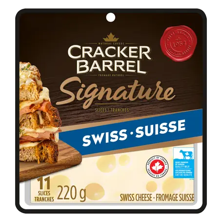 Signature Swiss Cheese 11 Slices 220 g