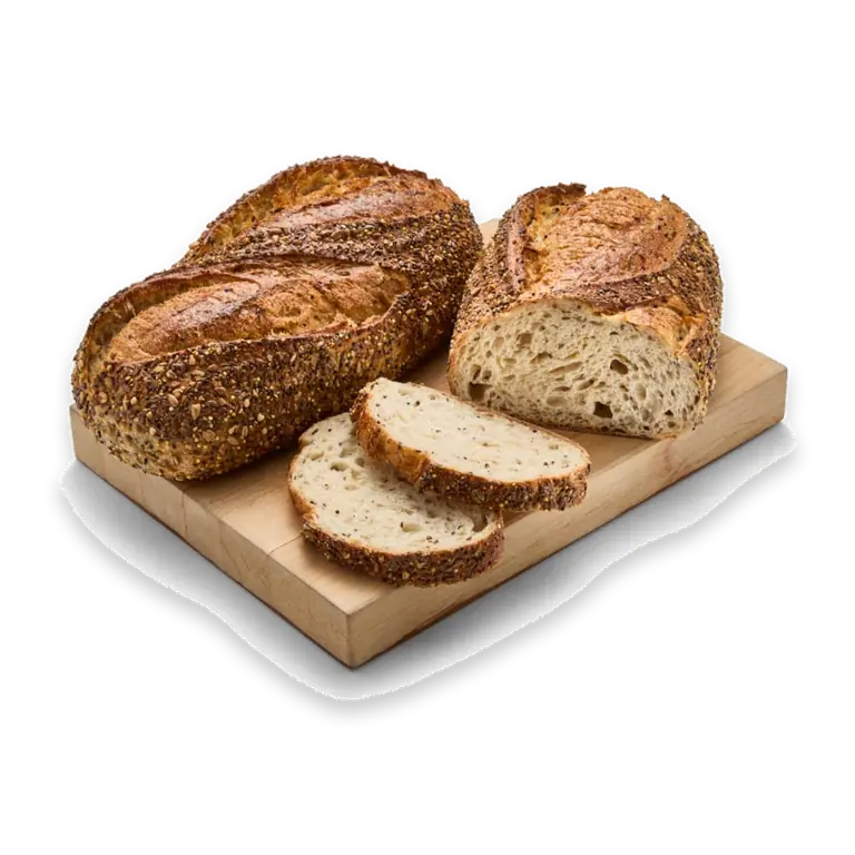 Crafted Seven Grains Sourdough Loaf