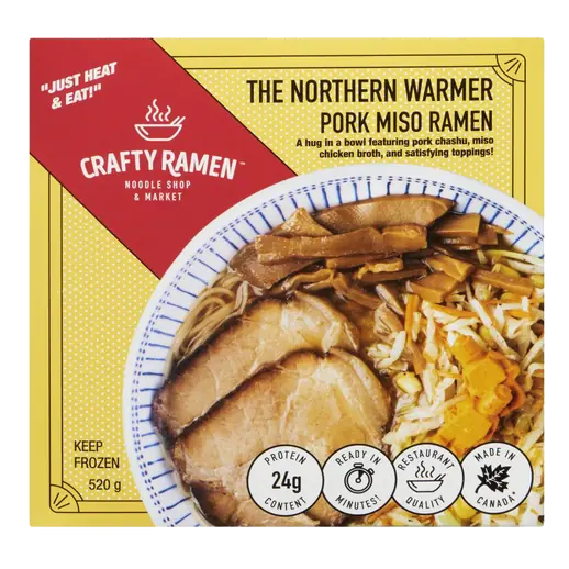 Frozen Pork Miso Ramen The Northern Warmer 520 g