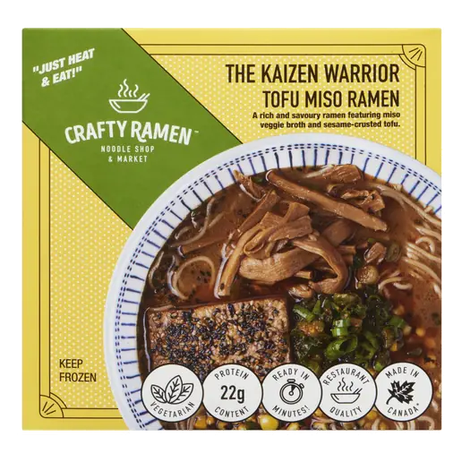 Frozen Ramen The Kaizen Warrior Tofu Miso 520 g