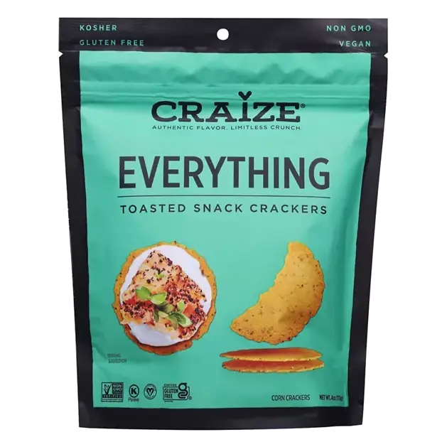 Toasted Snack Crackers, Everything