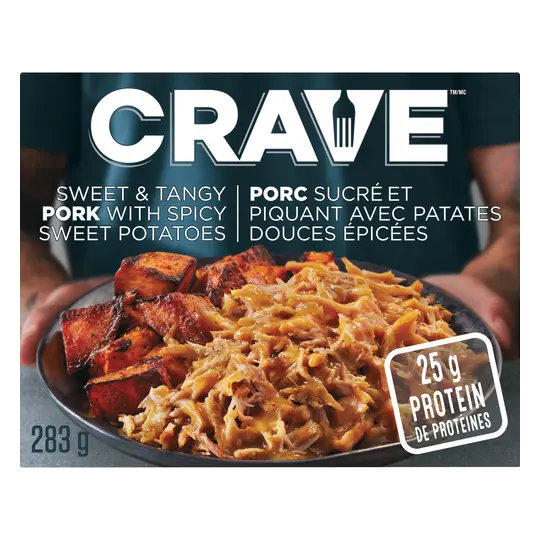 Frozen Meal Sweet & Tangy Pork With Spicy Sweet Potatoes 283 g