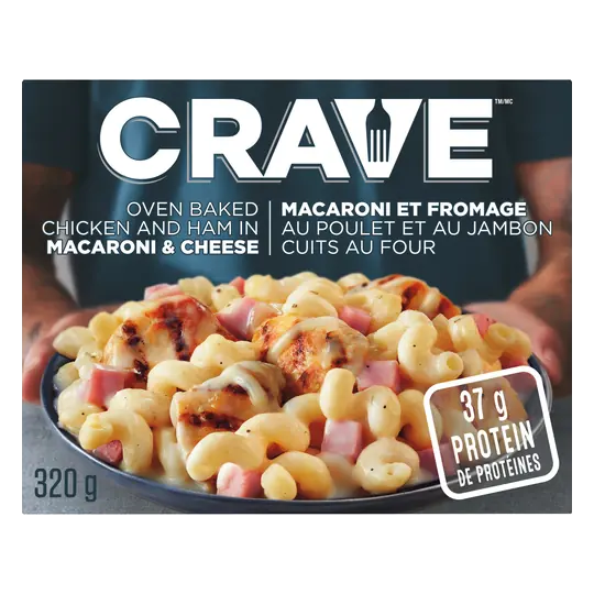 Frozen Oven Baked Chicken And Ham In Macaroni & Cheese 320 g