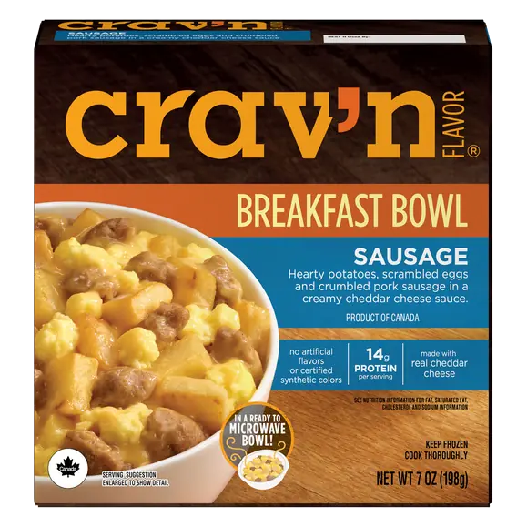 Crav'N Flavor Breakfast Bowl, Sausage