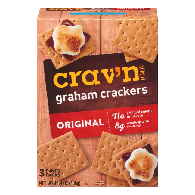 Crav'n Flavor Graham Crackers Original