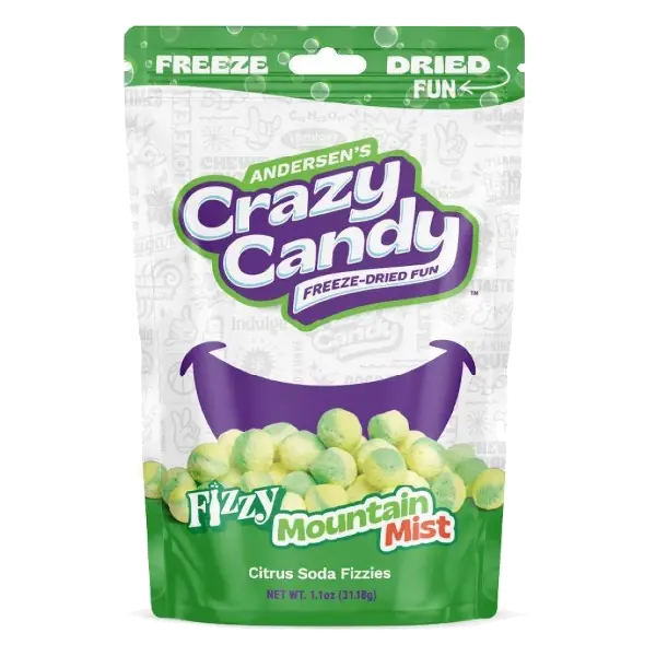 Crazy Candy Freeze Dried Candy - Fizzy Soda - 1.1oz
