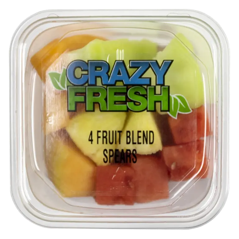 Crazy Fresh 4 Fruit Blend Spears, 15oz