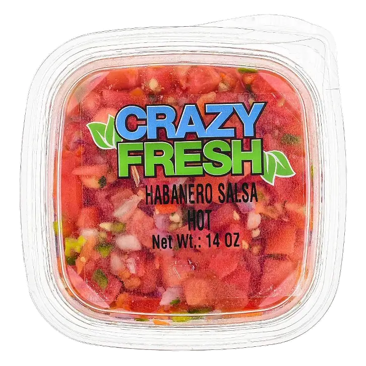 Crazy Fresh Salsa Habanero, 14oz