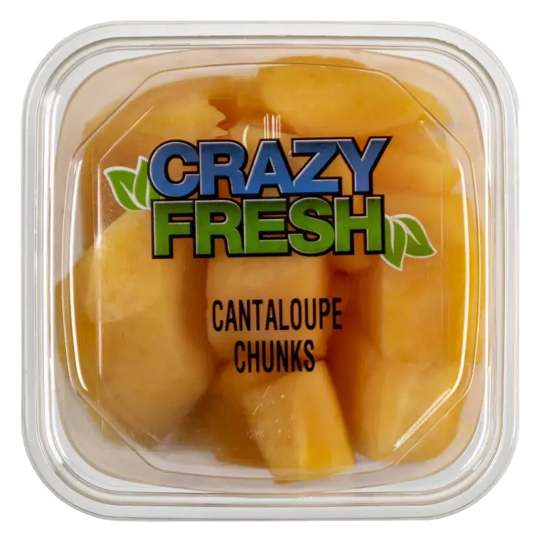Crazy Fresh Cut Cantaloupe Chunks, 12oz