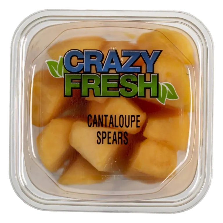 Crazy Fresh Cut Cantaloupe Spears, 16oz