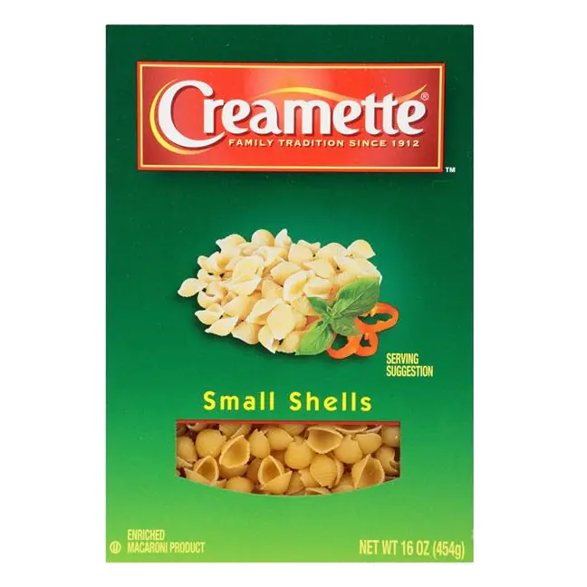 Enriched Macaroni Product, Small Shells