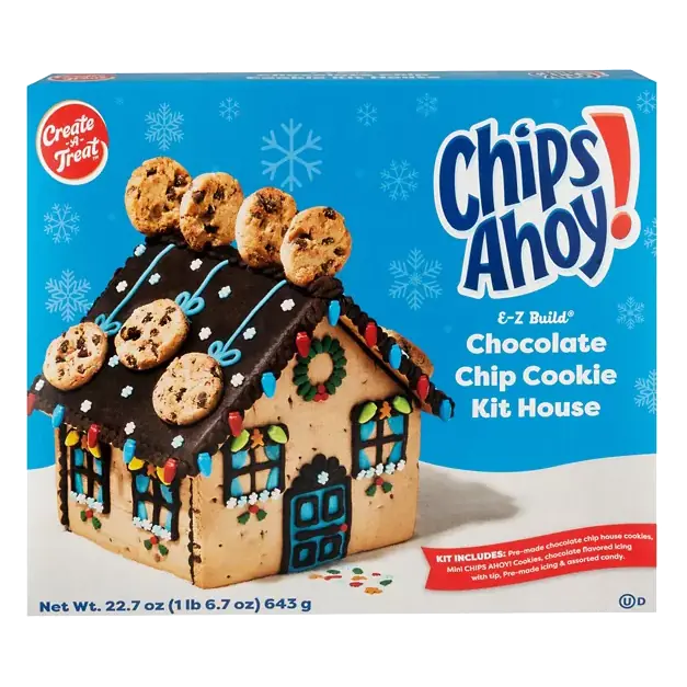 Chips Ahoy! Chocolate Chip Cookie Kit House