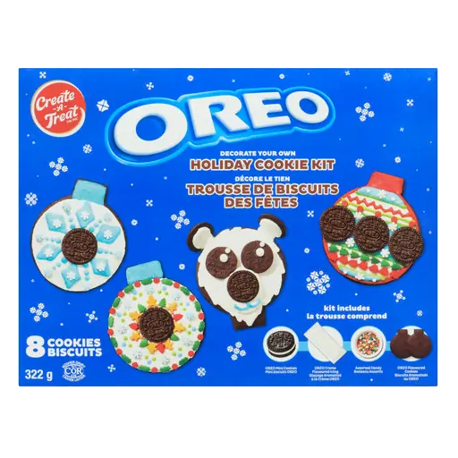 Oreo Holiday Cookie Kit 322 g