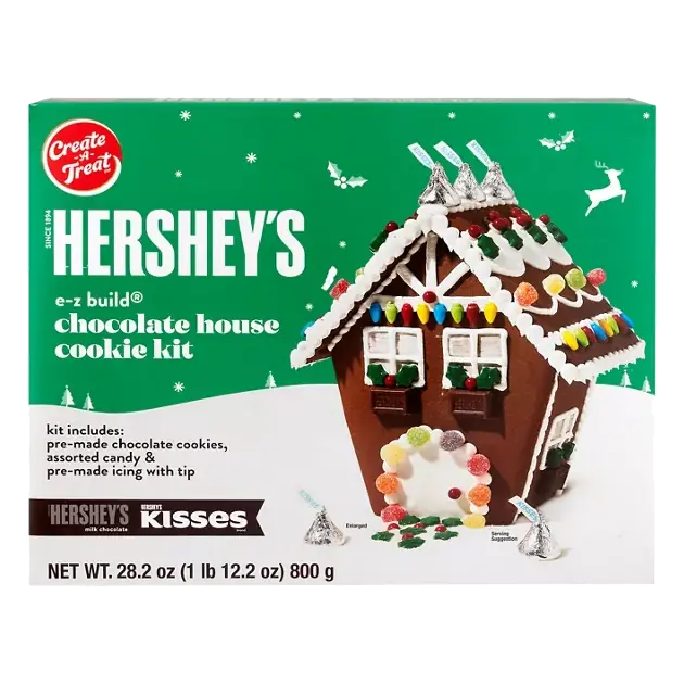 E-Z Build Chocolate House Cookie Kit