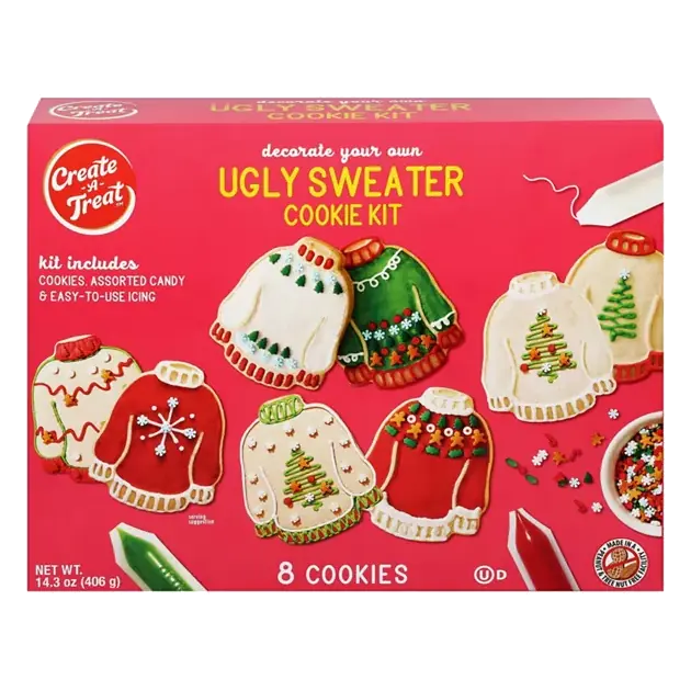 Ugly Sweater Cookie Kit