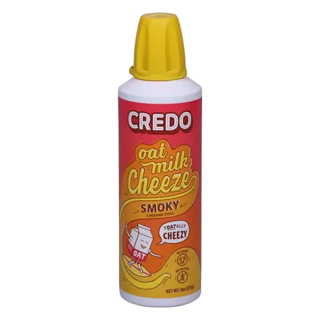 Cheeze, Oat Milk, Smoky Cheddar Style