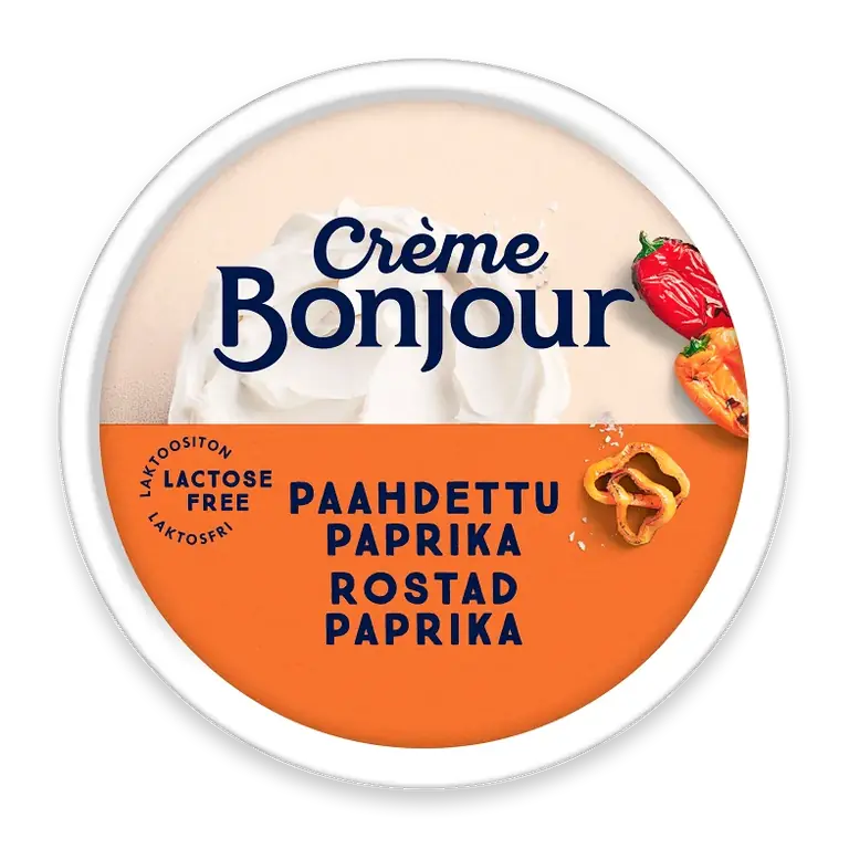 Rostad Paprika laktosfri 200g Crème Bonjour