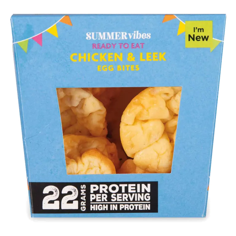 Chicken & Leek Egg Bites