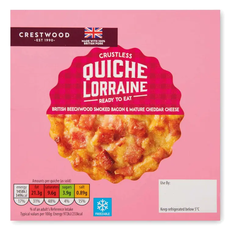 Individual Quiche Lorraine