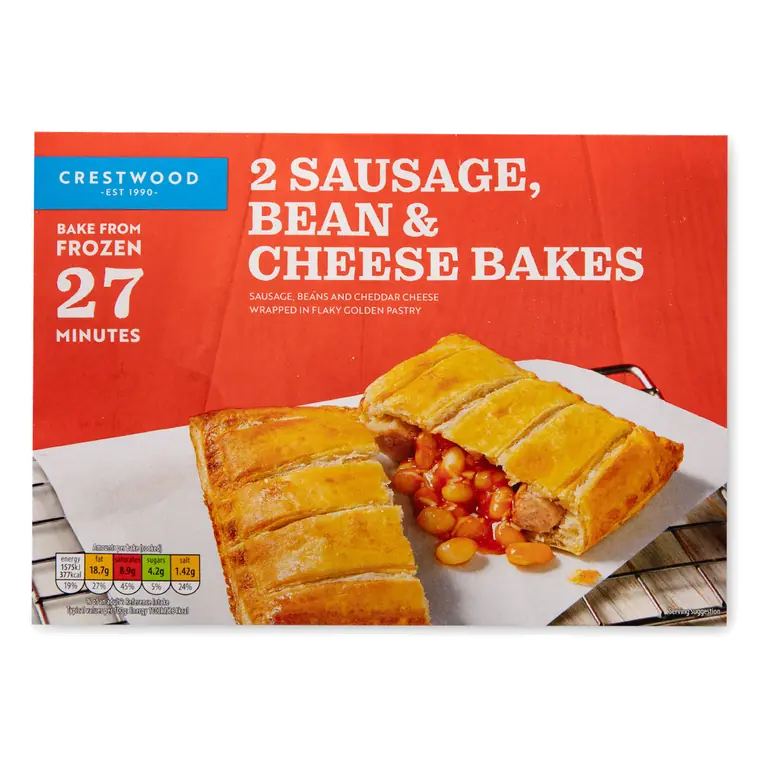 Sausage, Bean & Cheese Bakes 2 Pack