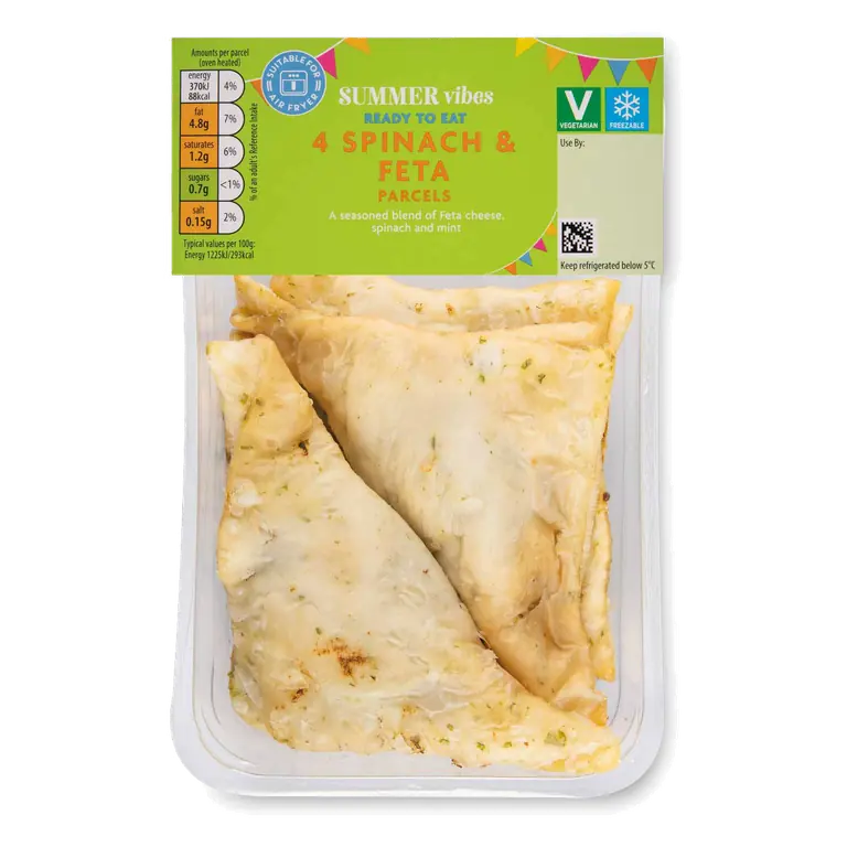 Spinach & Feta Parcels