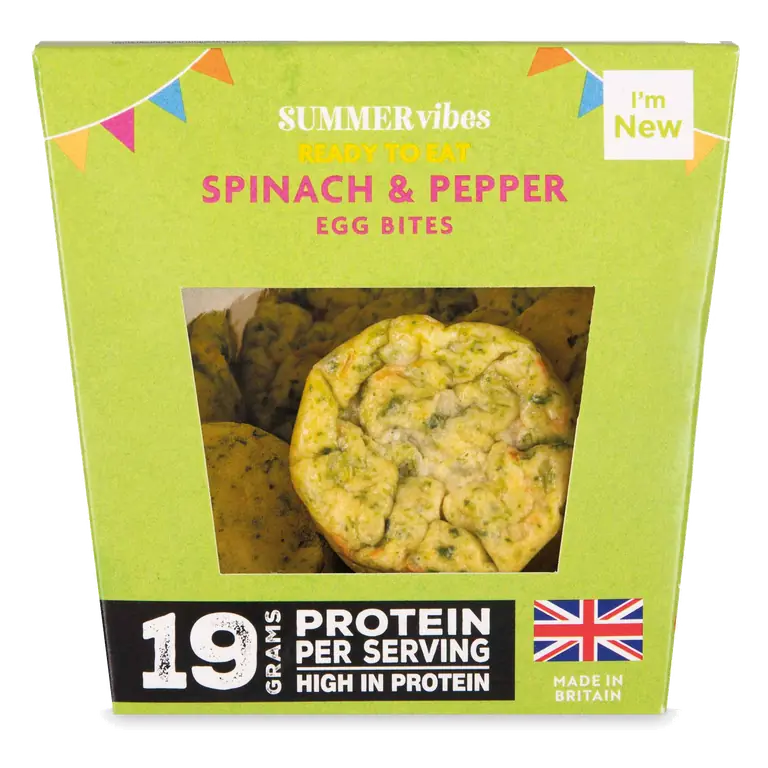 Spinach & Pepper Egg Bites