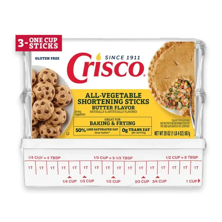 Butter Flavor All-Vegetable Shortening Sticks