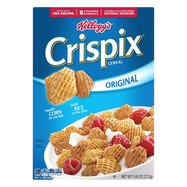Kellogg's Crispix Original Corn & Rice Cereal