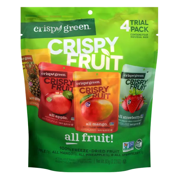 Crispy Green Crispy Fruit, 4 Trail Pack