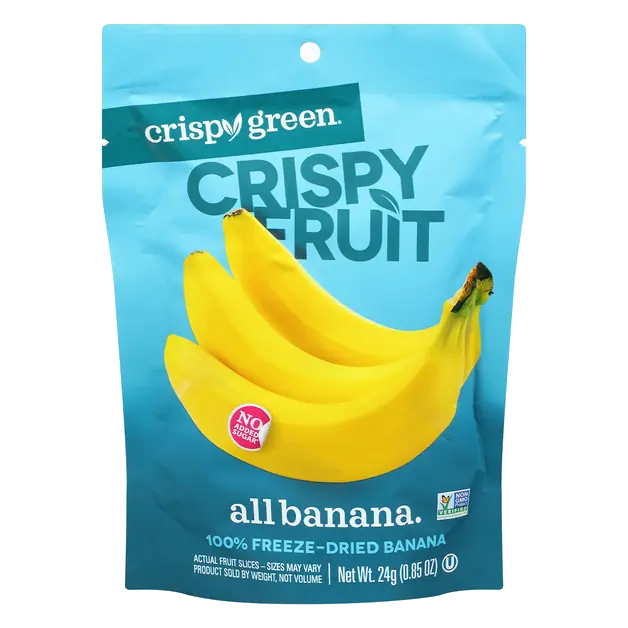Crispy Fruit No Sugar Added Freeze-Dried Banana
