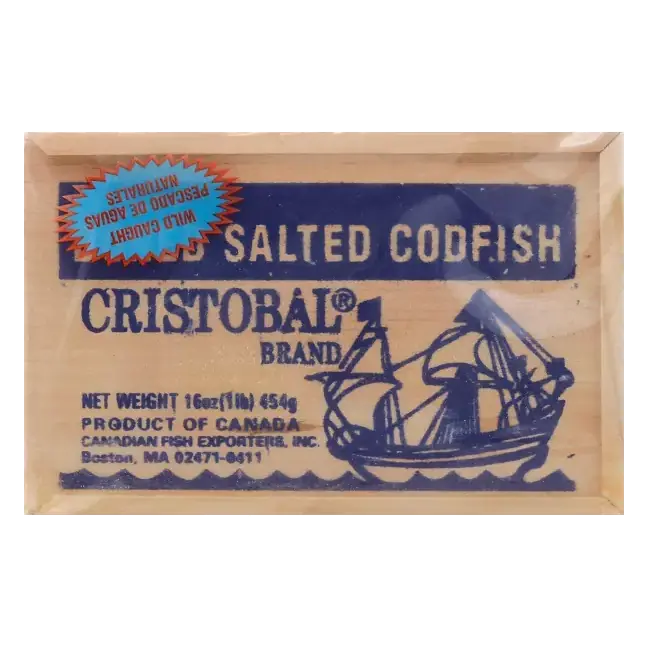 Codfish, Salted, Choice Boned
