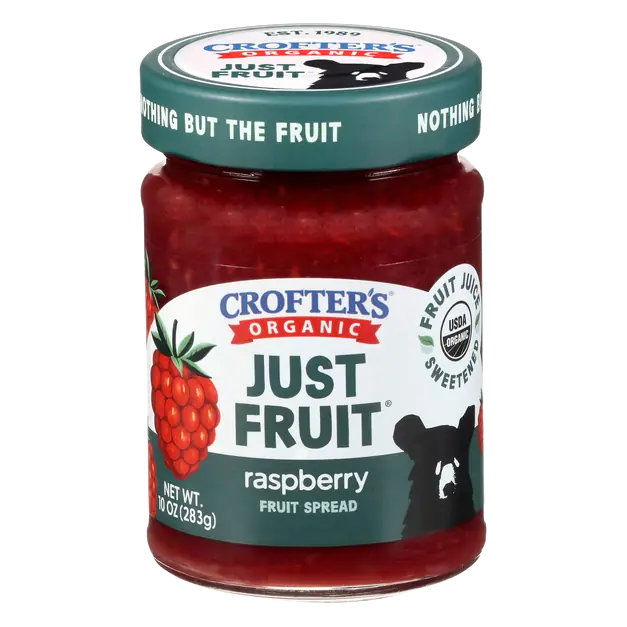 Just Fruit Organic Rasberry Spread