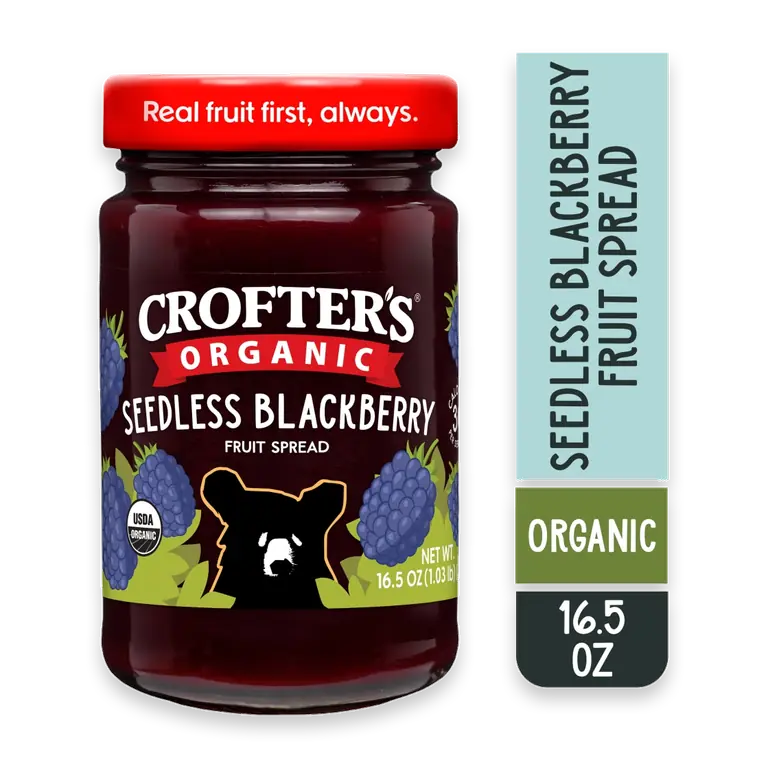 Seedless Blackberry Premium Fruit Spread