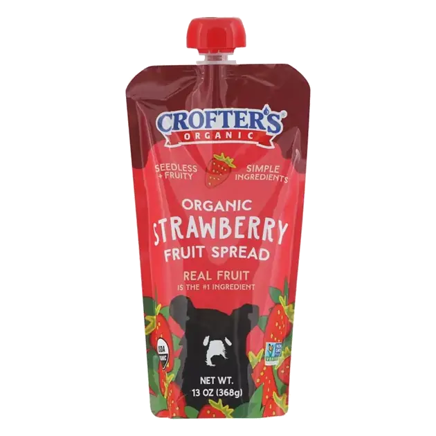 Organic Strawberry Fruit Spread