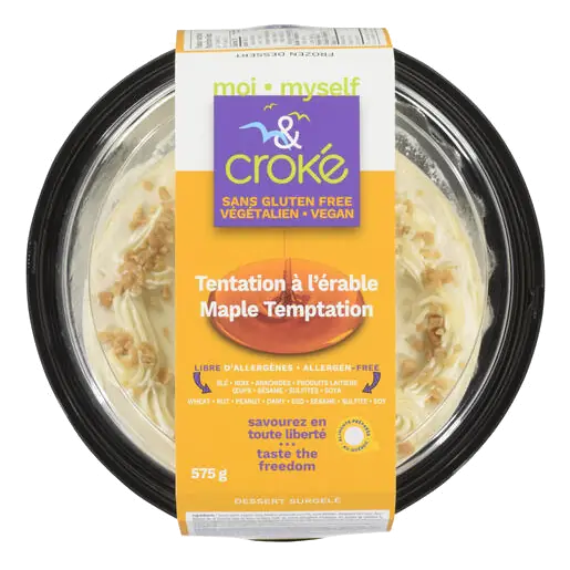 Allergen-Free Gluten-Free Vegan Frozen Cake Maple Temptation 575 g
