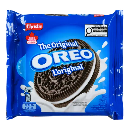Oreo Sandwich Cookies Original Chocolate 270 g