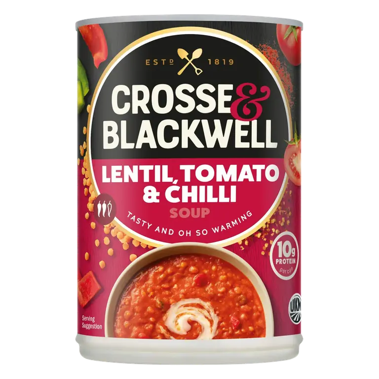 Crosse & Blackwell 400g Lentil Tomato & Chilli Soup