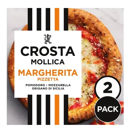 2 Frozen Margherita Sourdough Pizzas