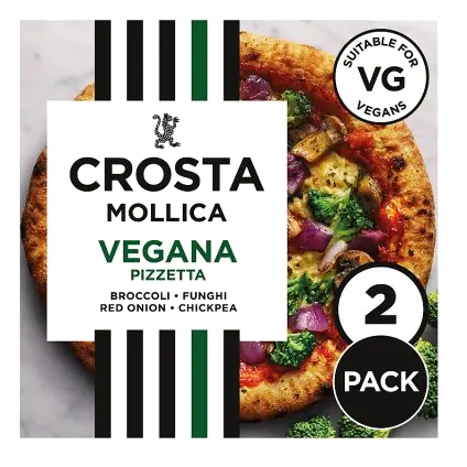 2 Frozen Vegana Sourdough Pizzas