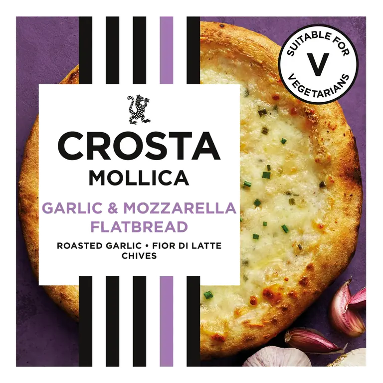 Garlic & Mozzarella Sourdough Flatbread 229g