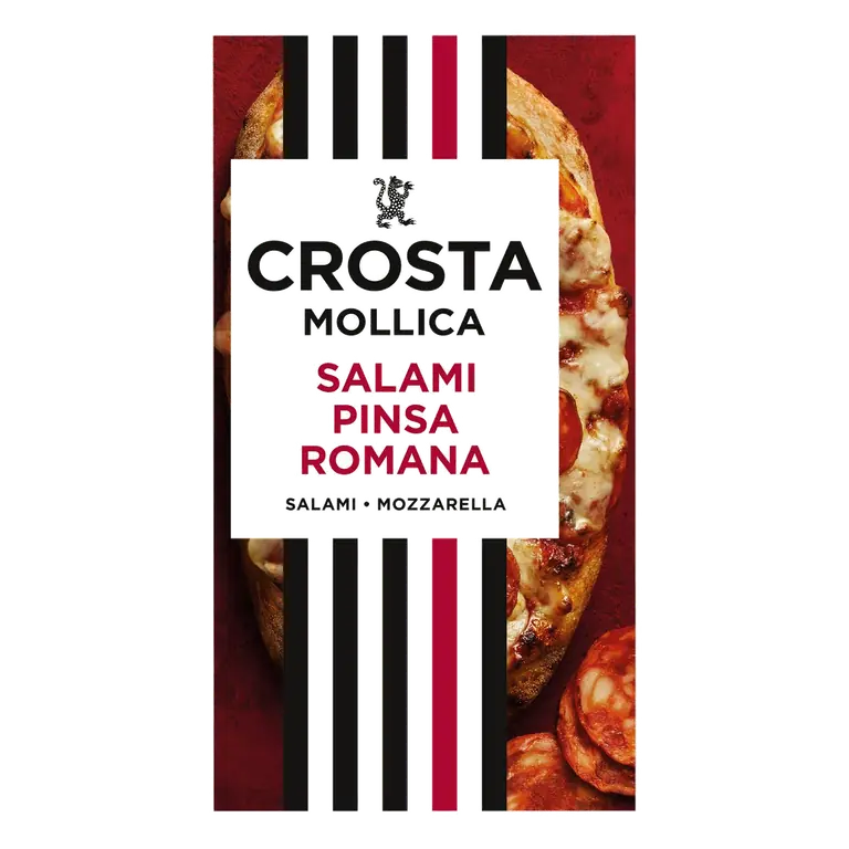 Pinsa Roman Pizza Salami & Mozzarella 160g