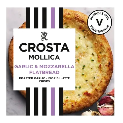Roast Garlic & Mozzarella Flatbread