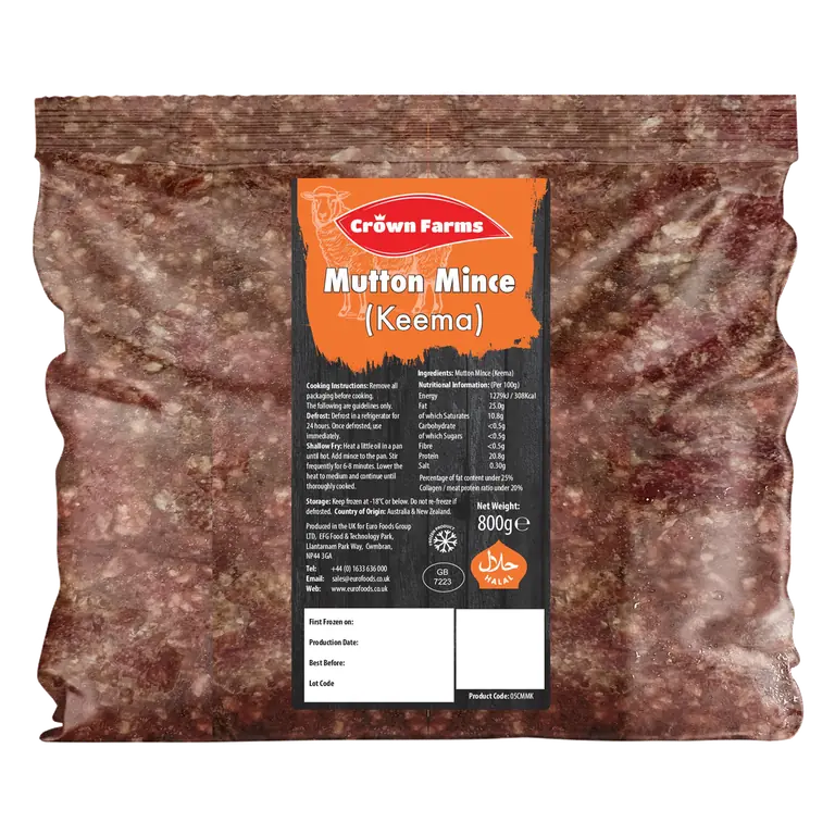 Crown Farms Mutton Mince Keema 800g