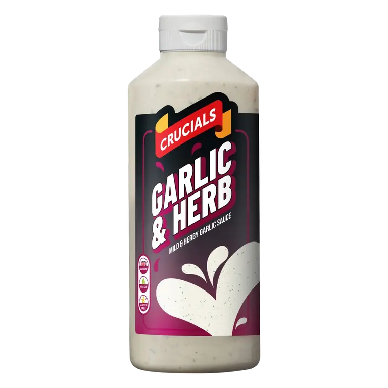 Crucials Garlic & Herb Sauce